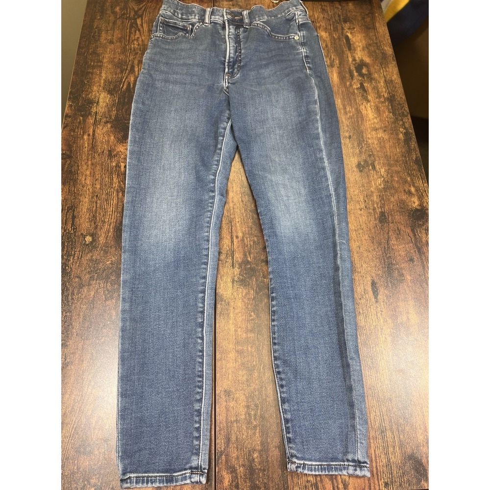 Express Jeans Women's 6R Blue Dark Wash Jegging Jeans